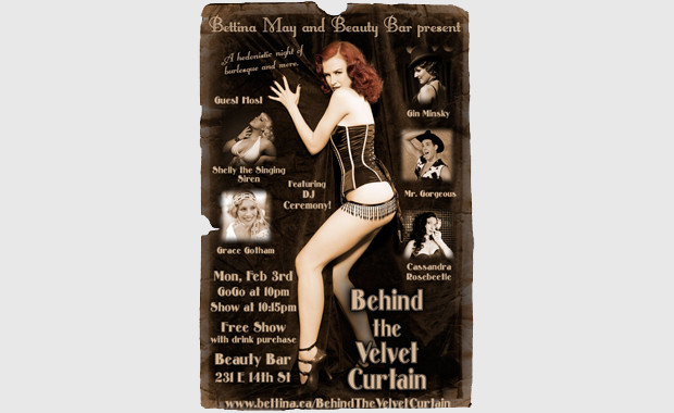DJ Ceremony at Behind The Velvet Curtain, February 3, 2014